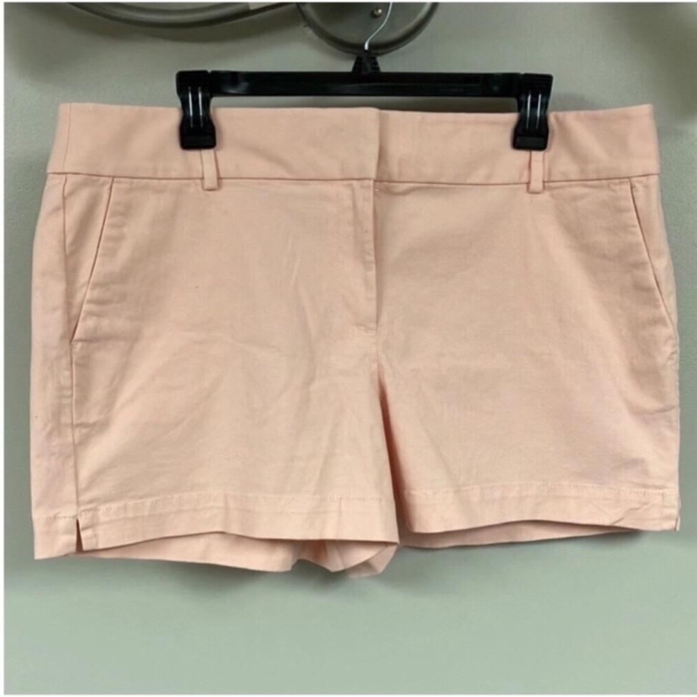 LOFT Light Peach Cotton Blend Women's Shorts